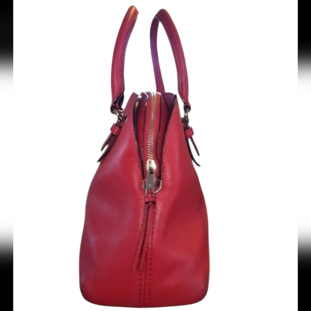 🚫SOLD🚫 Kate Spade Red Leather Handbag & Dustbag - Picture 3 of 14